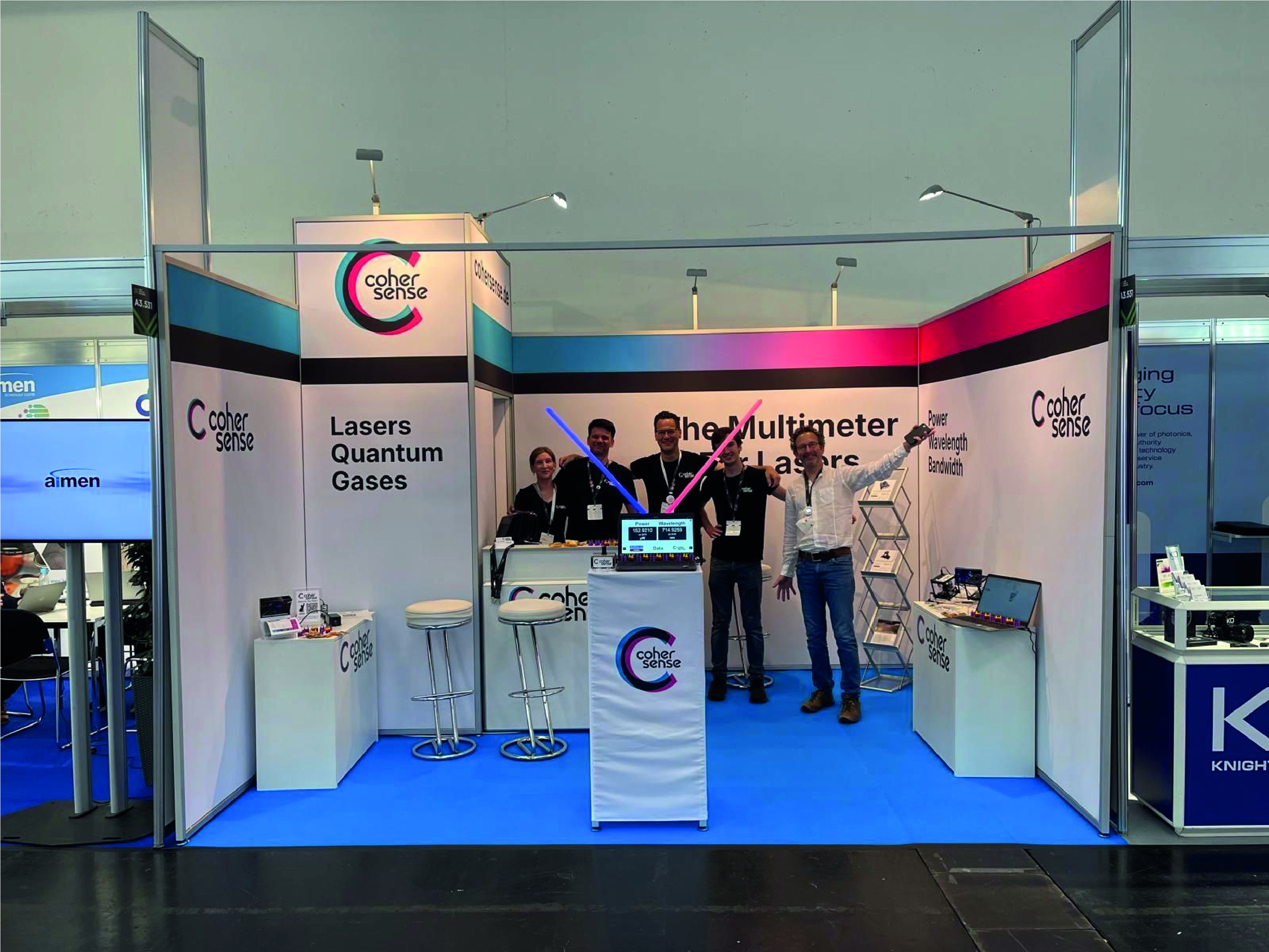 Coher Sense Messestand